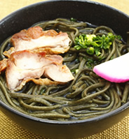 薬草麺と鶏肉のうどん